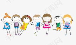 漫画牵小孩,牵小孩的温馨瞬间